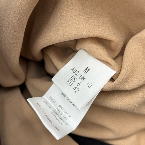 🆕 BRONX & BANCO 🧿 NWOT Jasmine Noir Floral Embroidered Maxi Dress, Sz M US 6 - Picture 14 of 14